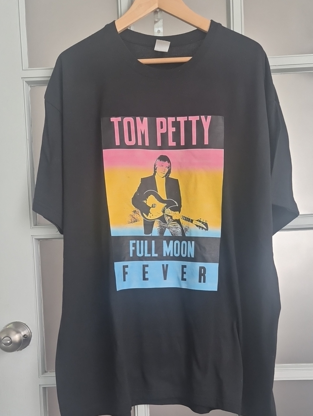 Tom Petty Black Graphic Tee - Full Moon Fever